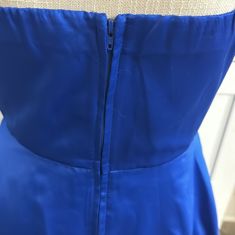 Windsor NWOT Gorgeous Royal Blue Evening Mini Party Dress - Picture 11 of 17